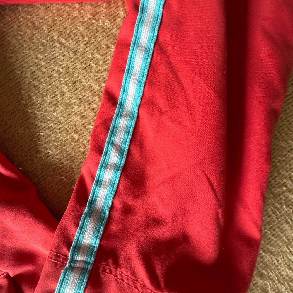 Under Armour Women's Coral Red Track Jacket - Picture 4 of 8